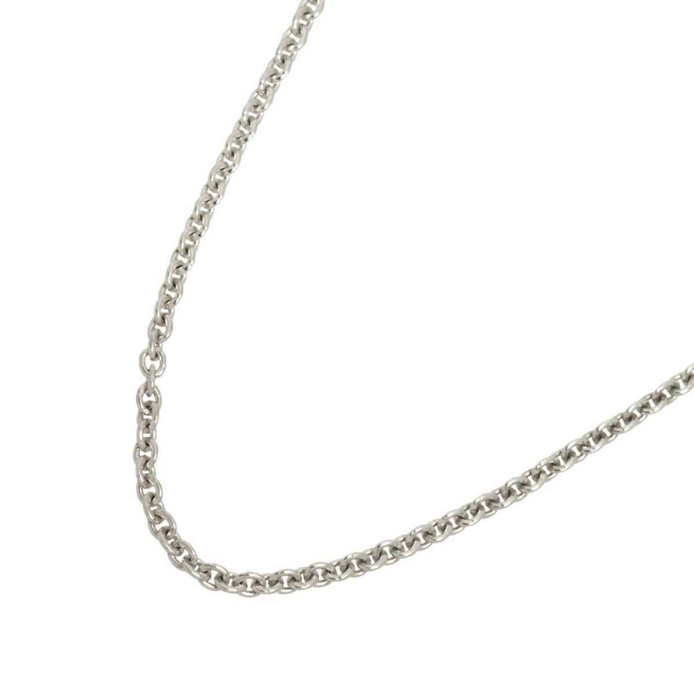 Bulgari BVLGARI Chain Necklace 40cm 18K WG White Gold 750